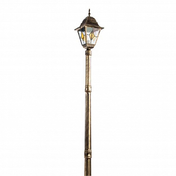 Уличный светильник на столбе ARTE LAMP A1017PA-1BN